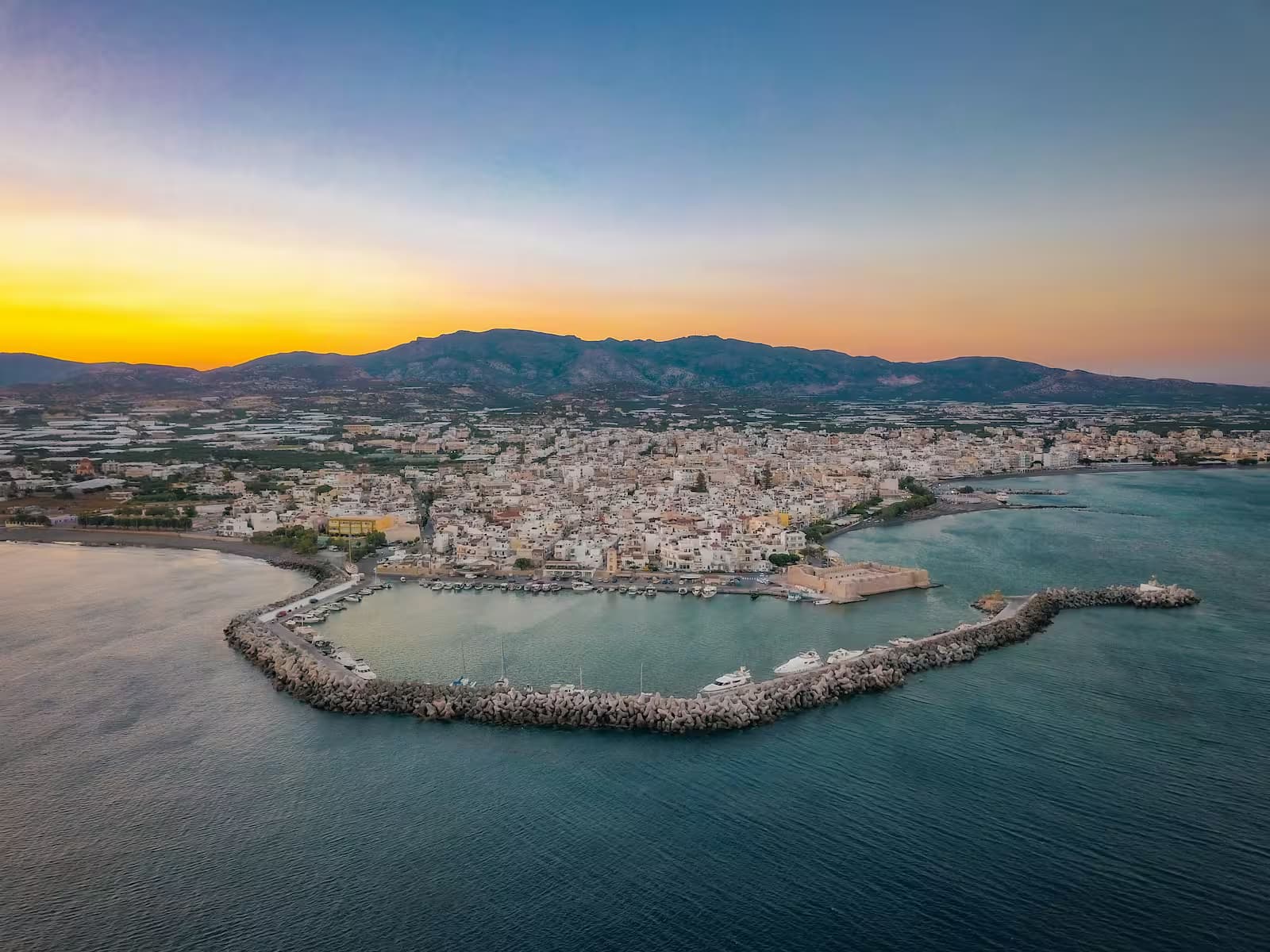 Ierapetra Port Drone