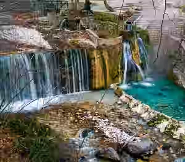 Naturalne termy i turkusowe baseny Term Pozar w Aridaia - relaksujaca destynacja wellness latwo dostepna wynajmowanym autem Karpadu z Salonik.